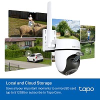 TP-LINK smart κάμερα Tapo C501GW, 1080p, 4G, PTZ, IP66, V2.0 TAPO-C501GW