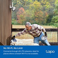 TP-LINK smart κάμερα Tapo C501GW, 1080p, 4G, PTZ, IP66, V2.0 TAPO-C501GW