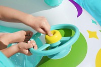 BESTWAY παιδική φουσκωτή βάρκα με σκίαστρο 34149, 107x112cm, Space Splash 34149