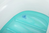 BESTWAY παιδική φουσκωτή βάρκα με σκίαστρο 34149, 107x112cm, Space Splash 34149