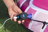BESTWAY μίνι ηλεκτρική τρόμπα 62289, 90lt, 0.427PSI, USB-C, μαύρη 62289