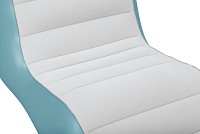 BESTWAY φουσκωτή πολυθρόνα 75127, 133x79x88cm, γαλάζια/λευκή 75127