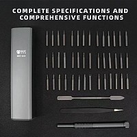 BEST σετ κατσαβίδι ακριβείας BST-1311 με 42 μύτες, με θήκη, 45τμχ BST-1311