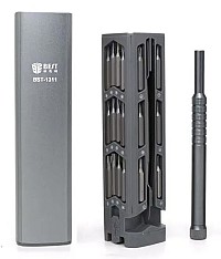 BEST σετ κατσαβίδι ακριβείας BST-1311 με 42 μύτες, με θήκη, 45τμχ BST-1311