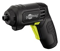 GOOBAY 4 σε 1 κατσαβίδι μπαταρίας με μύτες & εξαρτήματα 77817, LED φακός, 1500mAh 77817