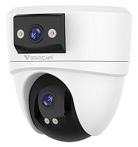 VSTARCAM smart κάμερα CS2DR, 3MP, dual lens, WiFi, PTZ, SD CS2DR