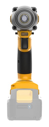 DELI κρουστικό μπουλονόκλειδο μπαταρίας DC235Z, Brushless, 20V, 480N.m, 1/2 DC235Z