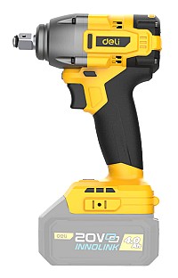 DELI κρουστικό μπουλονόκλειδο μπαταρίας DC235Z, Brushless, 20V, 480N.m, 1/2 DC235Z
