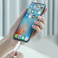 KAKUSIGA καλώδιο USB-C σε USB KSC-332, 2.4A, 480Mbps, 2m, λευκό KSC-332-C-WH