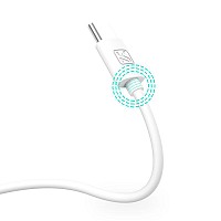 KAKUSIGA καλώδιο USB-C σε USB KSC-332, 2.4A, 480Mbps, 2m, λευκό KSC-332-C-WH