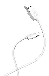 KAKUSIGA καλώδιο USB-C σε USB KSC-332, 2.4A, 480Mbps, 2m, λευκό KSC-332-C-WH
