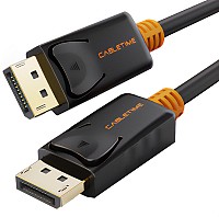 CABLETIME καλώδιο DisplayPort CT-AV585-01G, 4K/60Hz, 1m, μαύρο CT-AV585-01G-B1