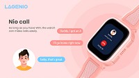 LAGENIO GPS smartwatch για παιδιά K10, 1.8, με κάμερα, 4G, IP68, μαύρο K10-BK