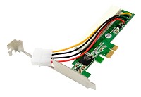 POWERTECH κάρτα μετατροπής PCIe σε PCI ST43, PLX PEX8112 ST43