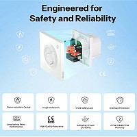 SONOFF smart επιτοίχια πρίζα ρεύματος WS01TPF-E, WiFi, Matter, 16A/4000W, λευκή WS01TPF-E