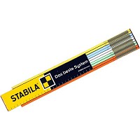 Μέτρα ξύλινα Stabila πολύχρωμο σπαστό 2M