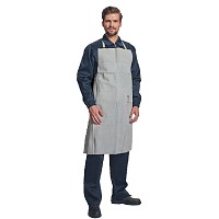 Ποδιά ηλεκτροσυγκόλλησης από γνήσιο δέρμα με τιράντες 100x80cm