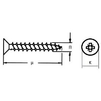 Νοβοπανόβιδες 3.5*30mm Γαλβανιζέ LIH-LIN κουτί: 1000τεμ. (τιμή/1000τεμ)