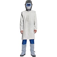 Γκέτες συγκόλλησης με ιμάντες στερέωσης γκρι