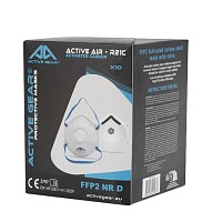 Μάσκα FFP2 NR ενεργού άνθρακα με βαλβίδα AIR R21C