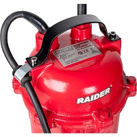 RAIDER Αντλία υποβρύχια μαντεμένια ακάθαρτων με κοπτήρα RD-CAWP56 1.1kW300L/m.13m 070163