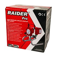 RAIDER Πιστόλι βαφής ηλεκτρικό airless 1200W 207bar RDP-HPAS01 074204
