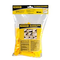 TOP MASTER Σφήνα αλφαδοποίησης πλακιδίων 100 τεμ. 329918W