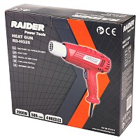 RAIDER Πιστόλι θερμού αέρα 2000W RD-HG25 074313