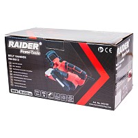 RAIDER Ταινιολειαντήρας 900W με ρύθμιση ταχύτητας και σύστημα αναρρόφησης RD-BS12 043109