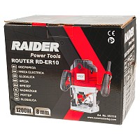 RAIDER Φρέζα Κάθετη 1200W 8mm RD-ER10 051110