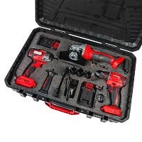 RAIDER R20 Σετ Γωνιακός τροχός,δραπανοκατσάβιδο & μπουλονόκλειδο 2x2Ah RDP-PBCDI20&SPAG20&PBIW20 030255