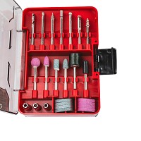 RAIDER Πολυεργαλείου εξαρτήματα σετ 96τεμ. σε κασετίνα 138406