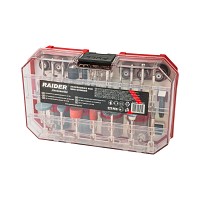 RAIDER Πολυεργαλείου εξαρτήματα σετ 227τεμ. σε κασετίνα 138407