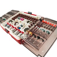 RAIDER Πολυεργαλείου εξαρτήματα σετ 416τεμ. σε κασετίνα 138409