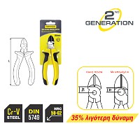 TOP MASTER Πλαγιοκόφτης με υπομόχλιο Cr-V 160mm 210166