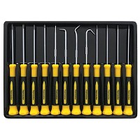 TOP MASTER Κατσαβίδια CR-V σετ 12τεμ 220103