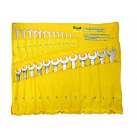 TOP MASTER Γερμανοπολύγωνα σετ 25τεμ Cr-V νίκελ  6-32ΜΜ 235114