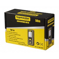 TOP MASTER Αποστασιόμετρο Laser 50m 261404