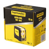 TOP MASTER Αλφάδι Laser σταυρός 15Μ 279905