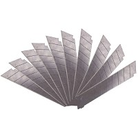 TOP MASTER Λάμες φαλτσέτας μαύρες 25*125ΜΜ 10τεμ 370125