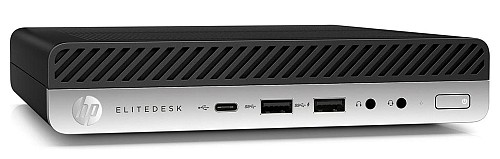HP PC EliteDesk 800 G4 Tiny, Refurbished Grade A Repainted, i5-8500T, 8/128GB SSD, FreeDOS PCM-2528-SQR