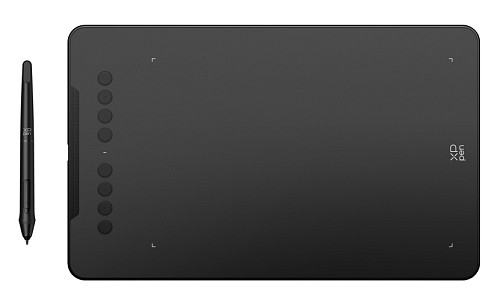 XP-PEN ταμπλέτα σχεδίασης με γραφίδα Deco 01 V3, 254x158.7mm, μαύρο DECO01V3
