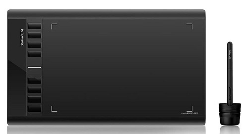 XP-PEN ταμπλέτα σχεδίασης με γραφίδα Star 03 V2, 228.8x152.6mm, μαύρο STAR03-B