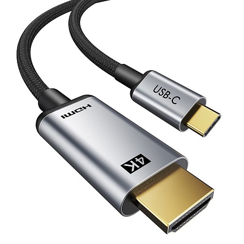 CABLETIME καλώδιο USB-C σε HDMI CT-CMHD2, 4K/60Hz, 3m, μαύρο 6975285500788