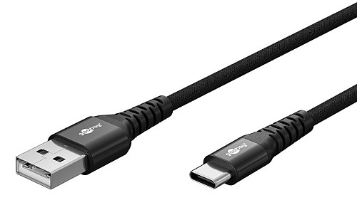 GOOBAY καλώδιο USB-C σε USB 74527, 60W, 480Mbps, 2m, μαύρο 74527