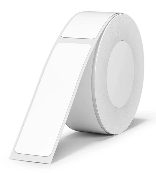 NIIMBOT ρολό θερμικών αυτοκόλλητων ετικετών T12X40-155-WH, 12x40mm, 155 ετικέτες, λευκό T12X40-155-WH