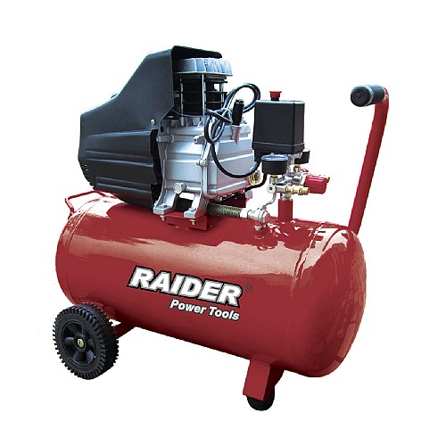 RAIDER Αεροσυμπιεστής 50L RD-AC02 1500W 120105