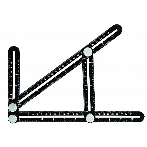 TOP MASTER Πολύμετρο ευέλικτος χάρακας αλουμίνιο 281207