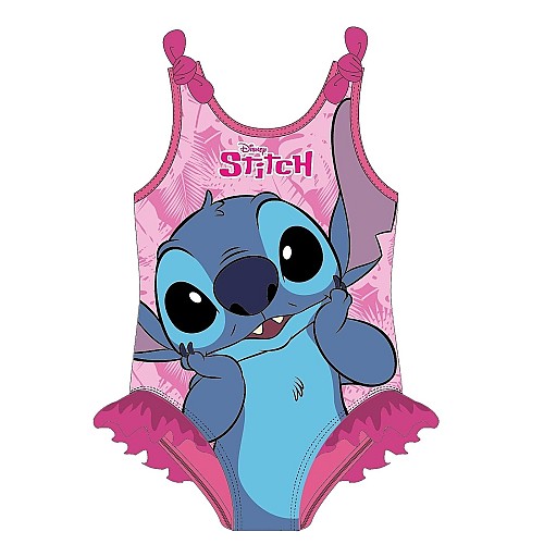 Μαγιό Ολόσωμο Stitch με Φιογκους No: 3-4, 5-6, 7-8 Stitch