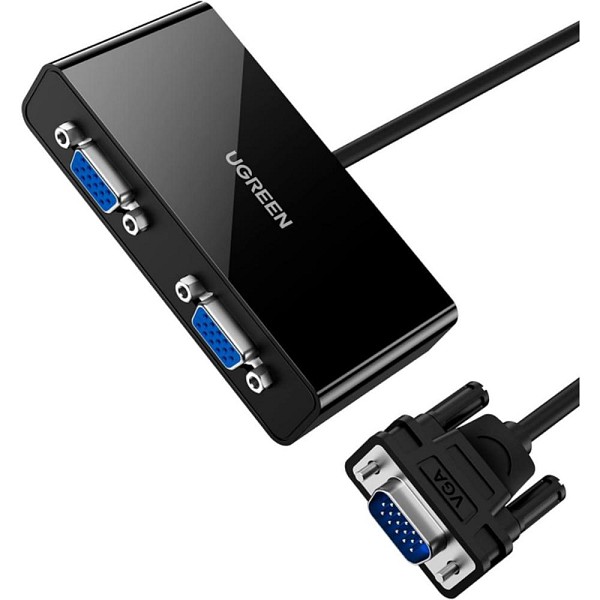 Ugreen VGA video splitter 40254 up to 2x VGA - 1m black (20918) (UGR20918)